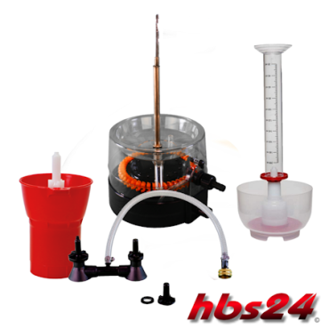 Devices for cleaning and disinfecting bottles, wine balloons, etc by hbs24