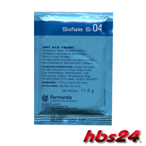 Fermentis trocken Bierhefe SafAle S-04 11.5 g hbs24